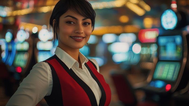 Antarmuka dealer langsung Lightning Baccarat di aplikasi mobile mimpi303